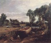 John Constable Boat-building near Flatford Mill oil painting picture wholesale